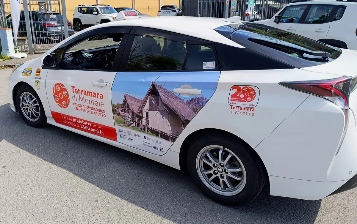 Pubblicità sui taxi - Advertising on taxis
